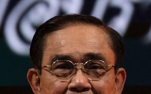 泰国首相巴育将加入新成立的泰国人团结建国党，参加明年举行的大选寻求连任首相。（法新社）