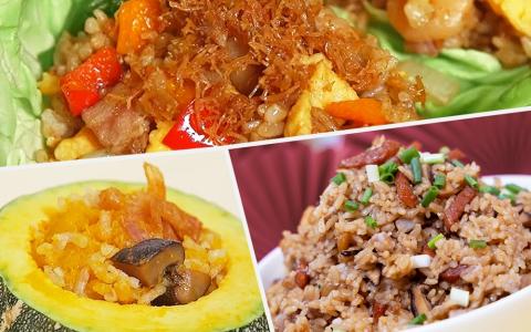 香喷喷的米饭类佳肴，既美味又不失饱足感。（视频截图）