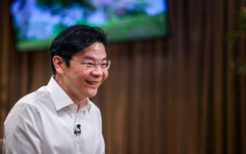 黄循财上周接受本地媒体访问时，谈到目前正在积极提高语言能力，包括华语和马来语。（叶振忠摄）