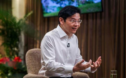 黄循财强调，我国不能陷入地缘政治漩涡，须坚持以国家利益出发，维持一贯和有原则的处事方法。（叶振忠摄）