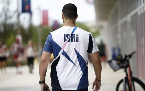 国际奥委会主席巴赫和法国总统马克龙表示，支持以色列运动员以国家代表参赛。（路透社）