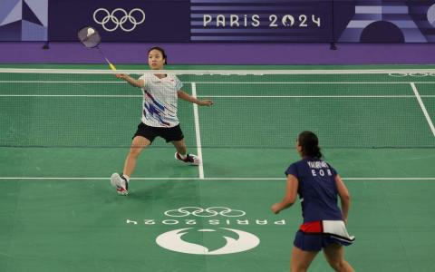 杨佳敏第二次参加奥运会抽到好签，有望从小组赛出线。（谢智扬摄）