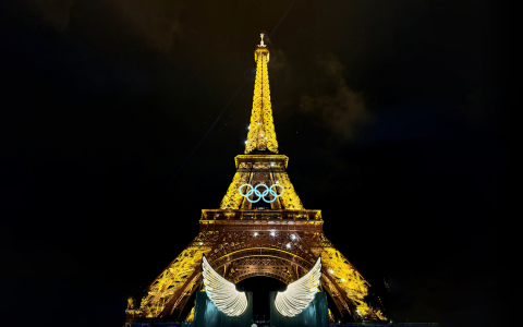 2860万美国人通过转播观看奥运开幕礼。（路透社）