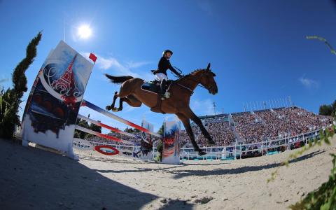 马术将从现代五项的项目中被剔除，取而代之的是障碍赛。（路透社）