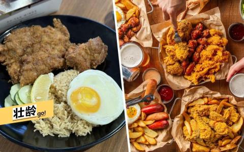 虾酱鸡和炸鸡，都是食客解馋的选择。（档案照）