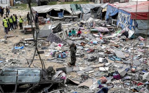 加沙的未来何去何从？处境又将如何喻示整个中东局势的走向？（法新社）