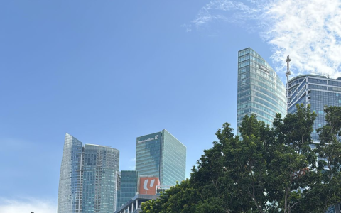 富丽敦一号等多个区域因人潮拥挤，暂时关闭。（取自Crowd@MarinaBay）