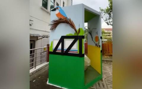 西北区居民以别出心裁的五感体验，通过巨型装置艺术作品重现射靶场自然公园的景象。（人协百盛艺术节提供）