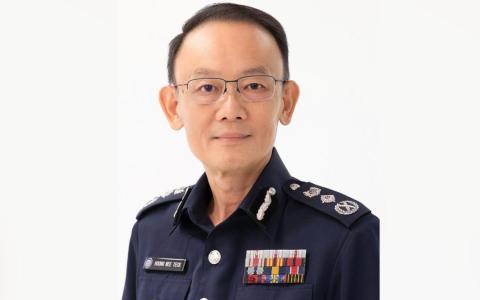 警察总监云维德投身警界38年，多次侦破大案，今年第五次获得国庆奖章荣誉。（新加坡警察部队提供）