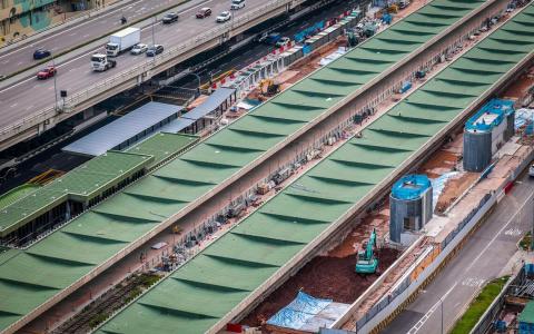 与海内外合作拓展海陆空连接 政府继续扩建地铁网改善巴士衔接