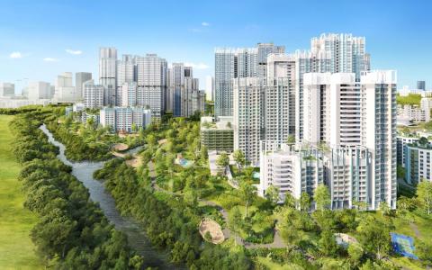 南部濒水区首个预购组屋10月推出 共870个单位楼高46层