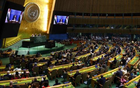 法国沙特联大牵头 多国表态支持巴勒斯坦建国