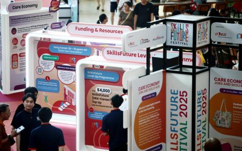 技能创前程额外培训补助推出一年 逾3.6万名年满40岁公民使用