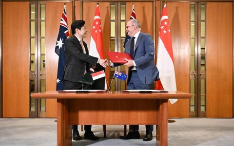 新澳启动升级版全面战略伙伴关系 防务供应链及绿色与数码经济等领域深化合作