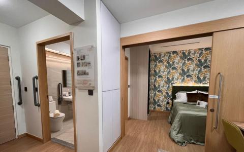 盛港社区关爱组屋面积更大 屋内设防空壕可储物