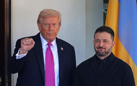 消息：白宫会谈火药味浓 特朗普要泽连斯基放弃俄控顿巴斯地区 