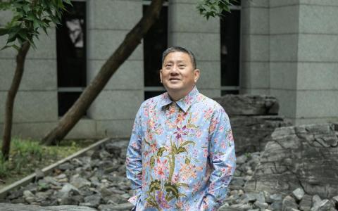 新加坡驻中国大使陈海泉9月15日在北京的新加坡大使馆接受《联合早报》专访。（特约李山一摄）