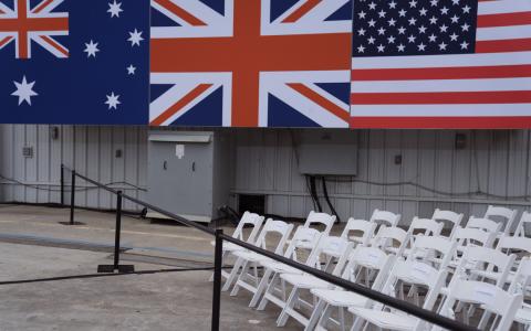 AUKUS是美国前任总统拜登的遗产。（彭博社）