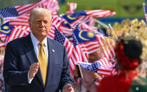 特朗普从未隐藏他对绿色转型的敌意。（法新社）