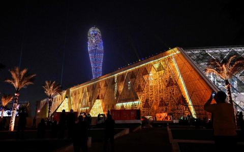 全球最大单一文明展 大埃及博物馆正式开馆