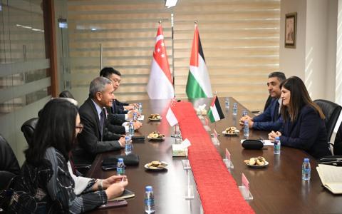 巴权力机构外长：新加坡援助对加沙振兴恢复至关重要