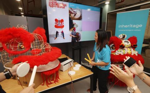 社企善用科技推出游戏化舞狮 助年长者轻松掌握舞狮和打鼓技能