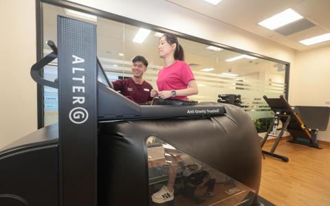 配备X光检查室与复健中心 国大医院新中心更好保全病患膝关节　　