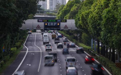 部分快速公路车速慢 明年1月四地点九时段ERP调高1元