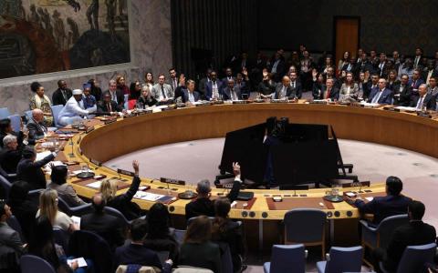 联合国安理会通过决议 支持建立加沙和平理事会与国际维稳部队