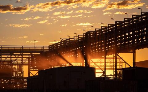 莱纳斯公司在西澳的矿场。（法新社）