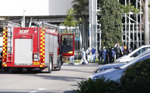 维修工未断电就拉出断路器 导致大士垃圾焚化厂电弧闪爆