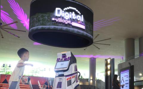 榜鹅海岸站变身数码村 鼓励创新实验