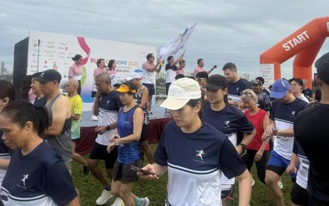 “为希望而跑”抗癌义跑 筹得逾41万元