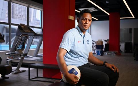 菲尔道斯（图）在今年6月成为幼狮主帅，合同为期两年。（海峡时报）