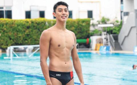 仲伟杰将特别关注游泳项目。（档案照片）