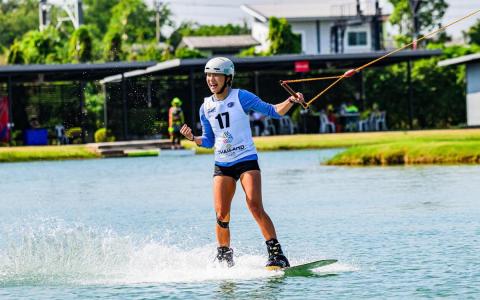 16岁小将冯宝乐在决赛中排名第二，是三名闯入决赛的新加坡女选手中得分最高的。（新加坡体育理事会提供）