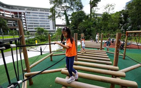 榜鹅历史走道新设施登场 儿童探险游乐场与林野径开放