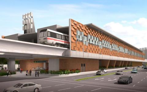 蔡厝港和武吉甘柏站之间新增地铁站 耗资约2.81亿元建造