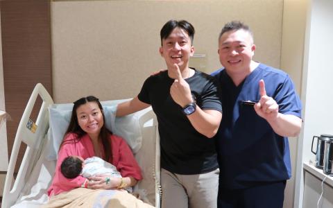 元旦宝宝零时零分报到 新手爸妈收获惊喜