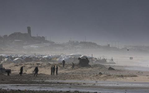 特朗普支持加沙“技术官僚政府”，讲担任“和平委员会”主席。（路透社）