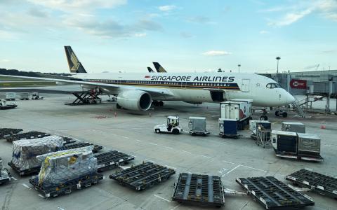 新航与印度航空是在2024年10月扩大联营共享航班（codeshare），目前已在20国家与领地的61个地点共享航班。（王彦燕摄）