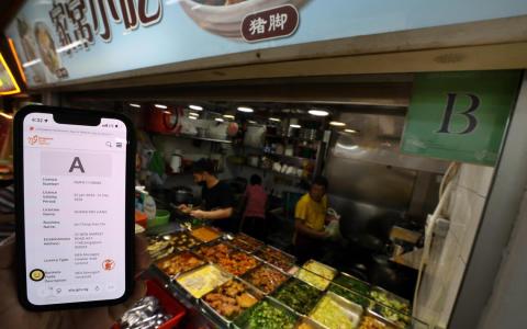 新食安框架启用 营业满一年业者99％获A或B评级 