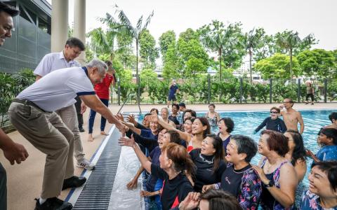 宏茂桥游泳池升级成德义体育园 设施供各年龄层和特需者使用