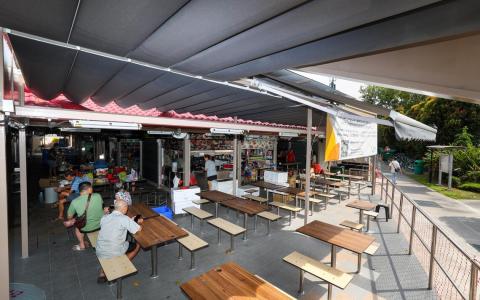 忠忠熟食中心整修后重开 设施升级迎食客 摊主期待生意回暖