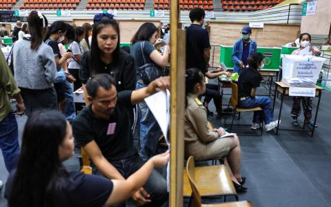 逾240万泰国选民登记提前投票 13.8万是海外选民