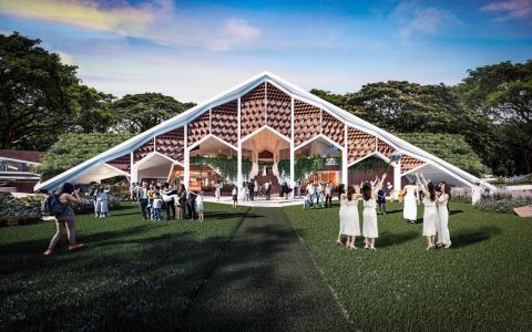 0207WFL ROM2029年reopen,还有新建筑的artist impression。（婚姻注册局和回教婚姻注册局提供）