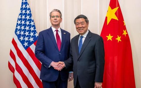 美财长：希望中美公平竞争不脱钩 但美须降低风险