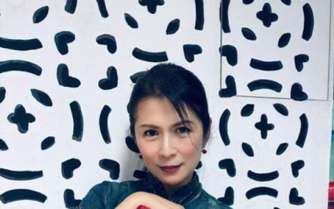 潘玲玲说，她最喜欢吃的农历新年美食是煎年糕。 （档案照片）