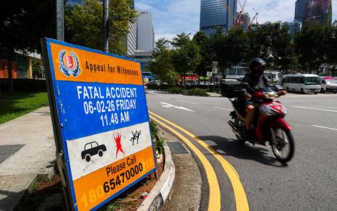 致命车祸攀10年新高 年长行人与电单车骑士成高危群