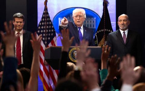 这是美国司法权的“拨乱反正”遭遇行政权的“技术突围”，特朗普政府显然有备而来。（路透社）